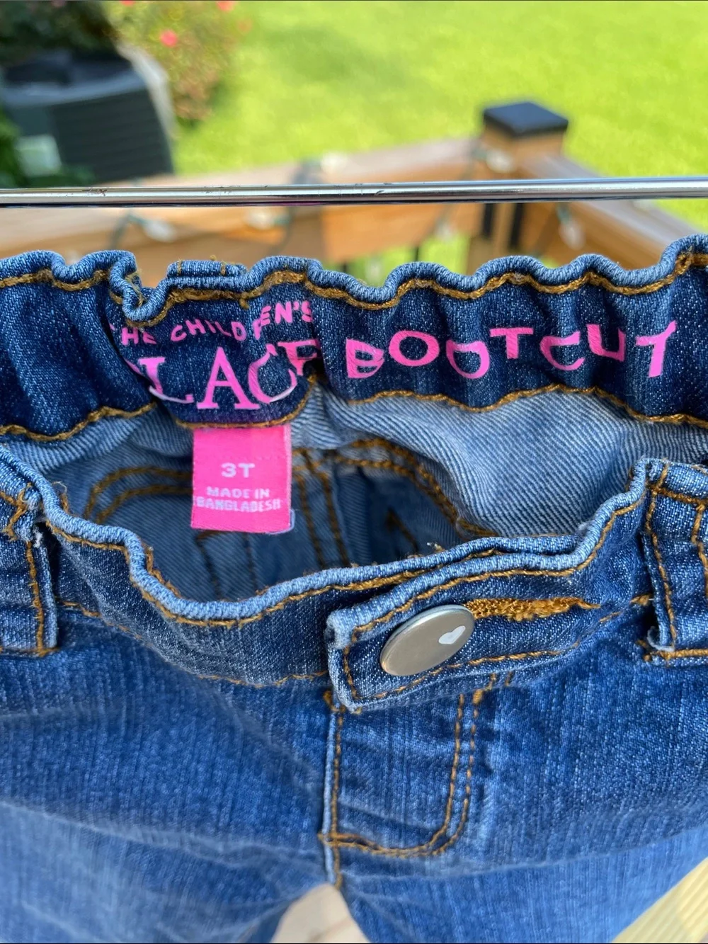 The Children's Place Dark Blue Girls' Denim Jeans